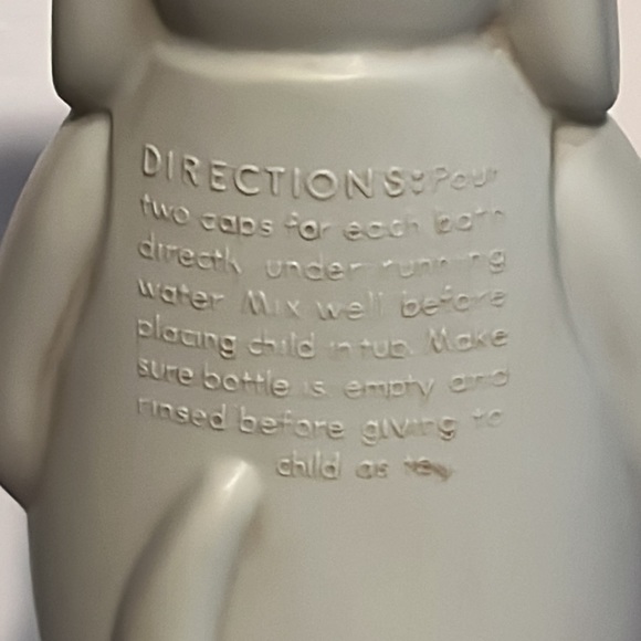 Deputy Dawg Bubble Bath Plastic Bottle Terrytoons Soaky True Vintage Houseware - Picture 5 of 6